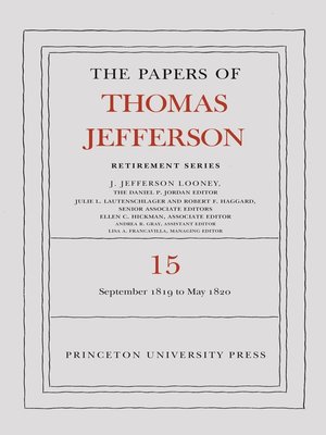 cover image of The Papers of Thomas Jefferson